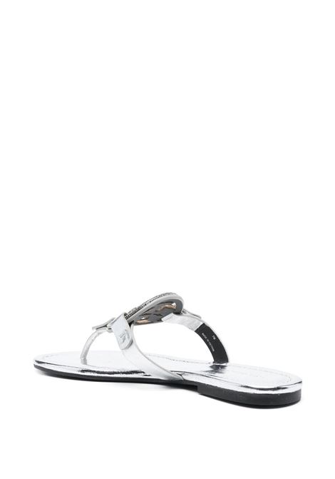 Silver miller pave slides - women TORY BURCH | 146017040